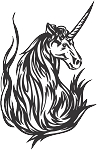 Unicorn Decal 24